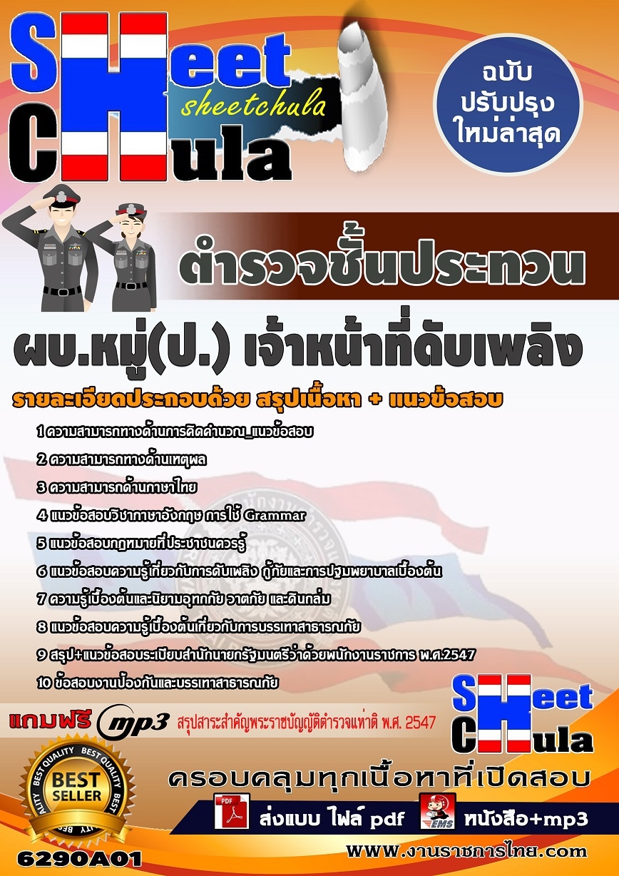 6290A01 สายงานป้องกันและปราบปาม ผบ.หมู่(ป.) เจ้าห