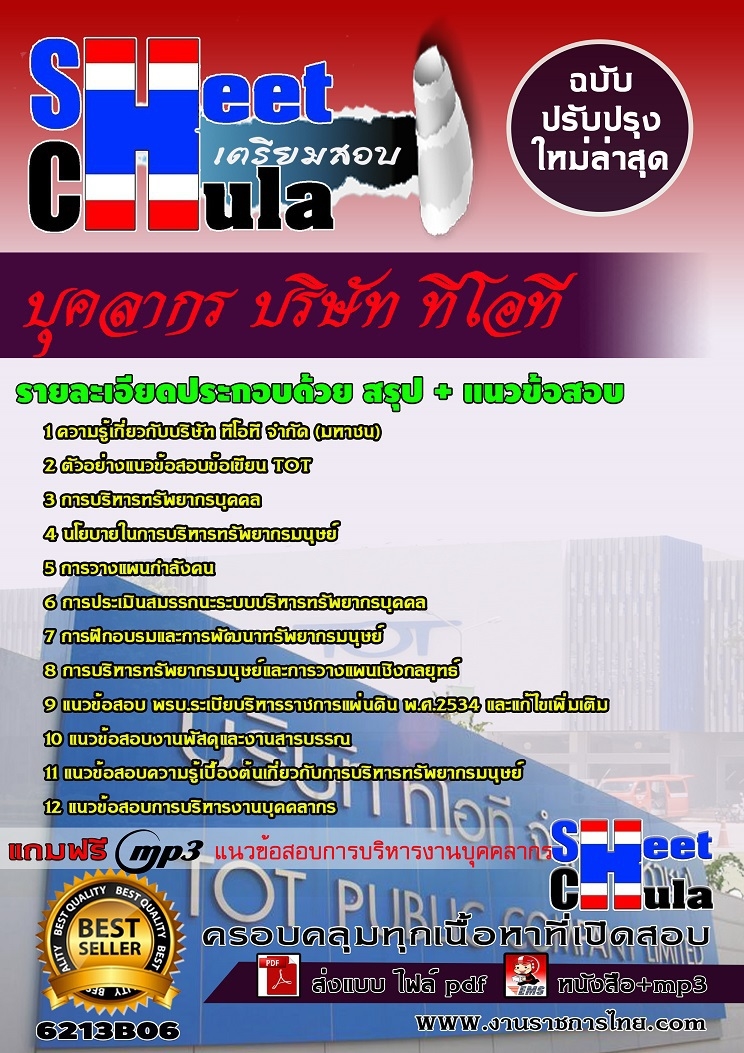 6213B06 บุคลากร บริษัท ทีโอที